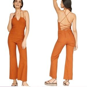 Anthropologie Maeve The Colette Strappy Jumpsuit Pantsuit 2p